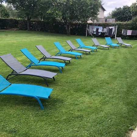 Apartment @ 10 Personnes Avec Piscine Interieure 31 Degres Zoo De 24 H Du Mans *